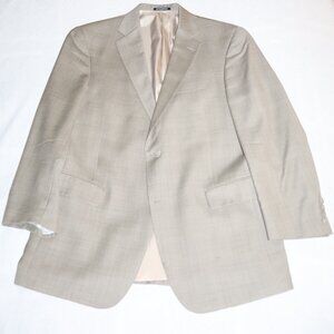 Hart Schaffner Marx Taupe Sport Coat 43R